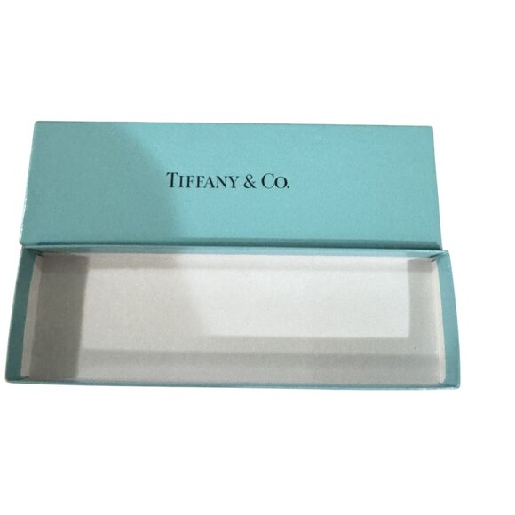 Tiffany & Co. Blue Empty Gift Box Jewelry Cardboard Box  Size 7x2x1 - Picture 3 of 5